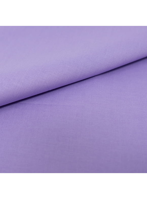 SINGER Fabric, 100% Cotton Solid, Craft Quilting Fabric, Lilac, 44 inch, Cut by the Yard