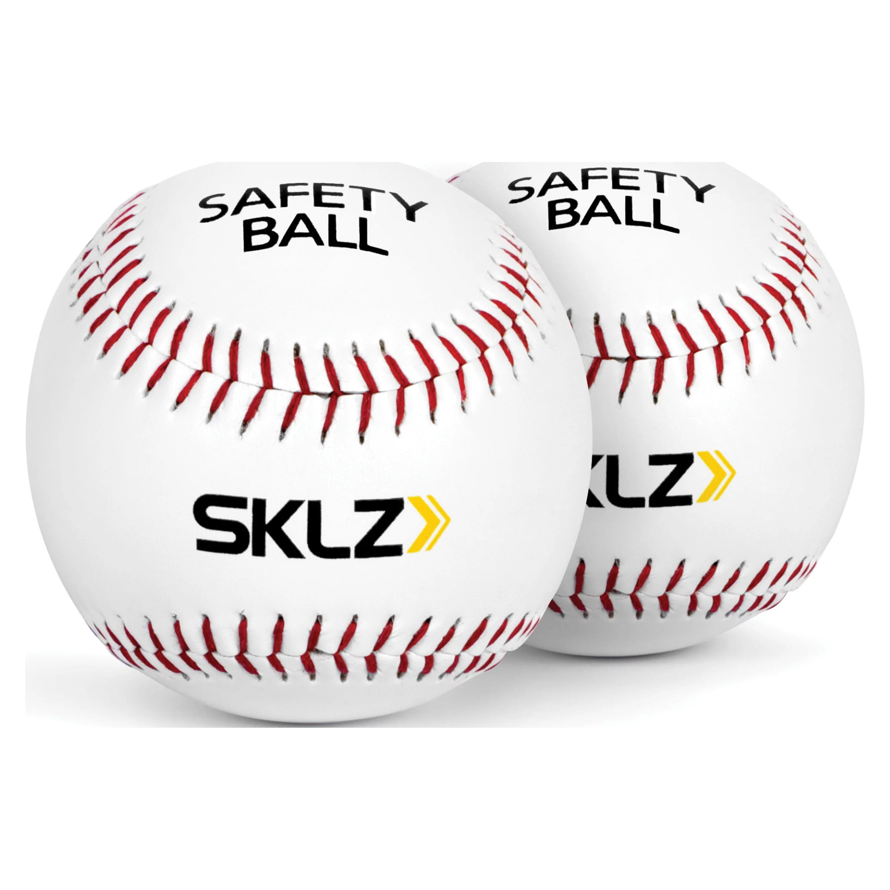 SKLZ Safety Balls Reduced-Impact Training Baseballs, 2 Pack