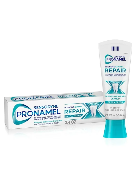 Sensodyne Pronamel Intensive Enamel Repair Sensitive Toothpaste, Extra Fresh, 3.4 oz