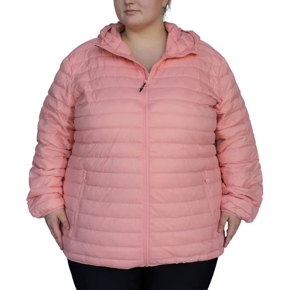 Snow Country Outerwear Womens Plus Extended Size Packable Down Jacket Hooded Coat 1X-6X