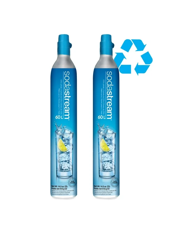 Sodastream 60L Co2 Exchange Carbonator, Set of 2, Plus $15 DX Offers Mall Gift Card with Exchange