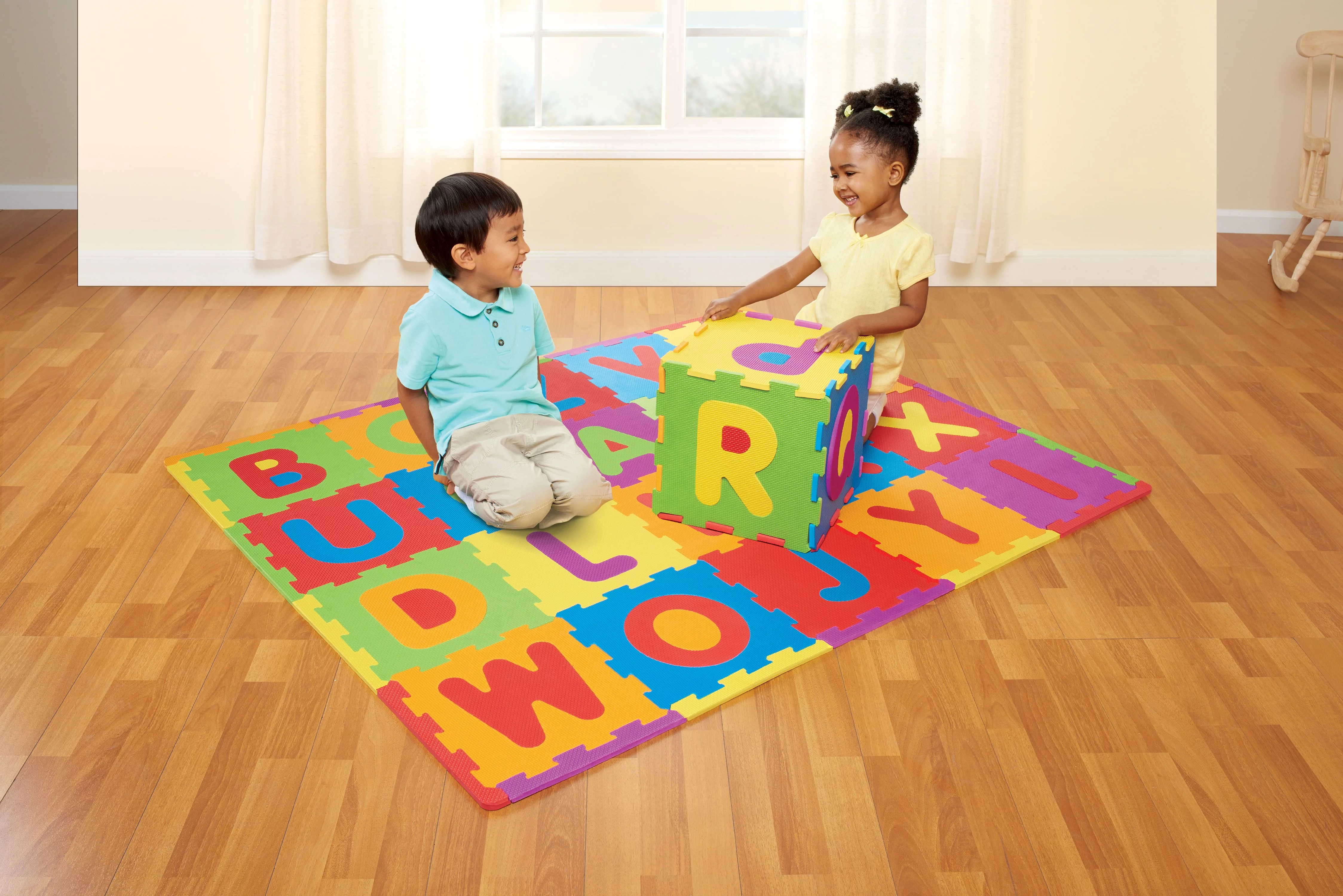 Spark. Create. Imagine. ABC Foam Playmat Learning Toy Set, 28 Pieces, Preschool