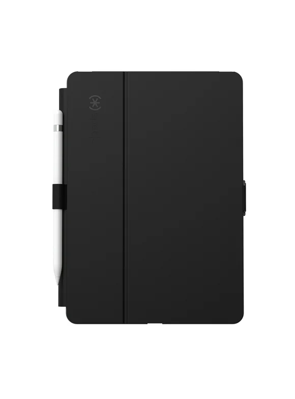 Speck Products iPad 10.2" for 7th, 8th and 9th Gen Stylefolio with Pencil Holder Case in Black and Slate Grey