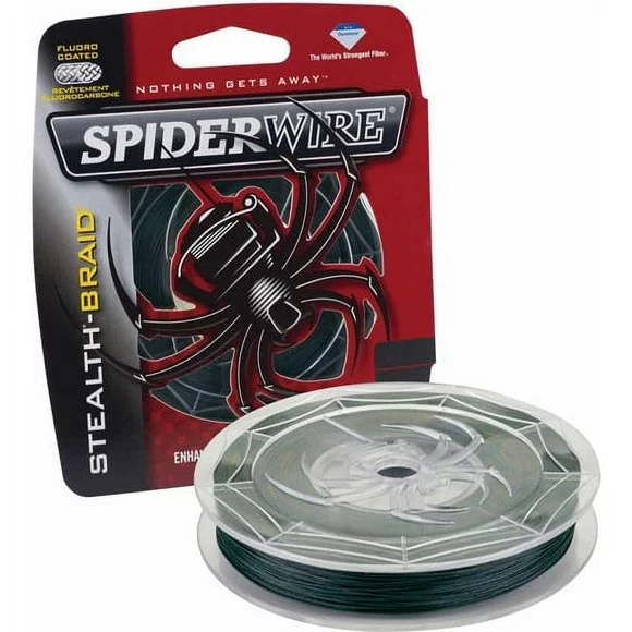 SpiderWire Stealth 4lb Superline, Moss Green, 125yd