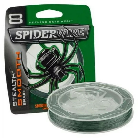 SpiderWire Stealth® Smooth Superline, Moss Green, 10lb | 4.5kg Fishing Line