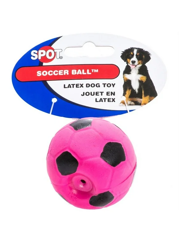 Spot Soccer Ball Latex Dog Toy