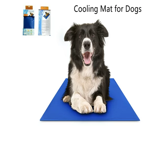Summer Cooling Mat for Dogs Cats,Cooling Pad,Breathable Pet Crate Pad Portable Pet Cooling Mat (19.5"X15.6")
