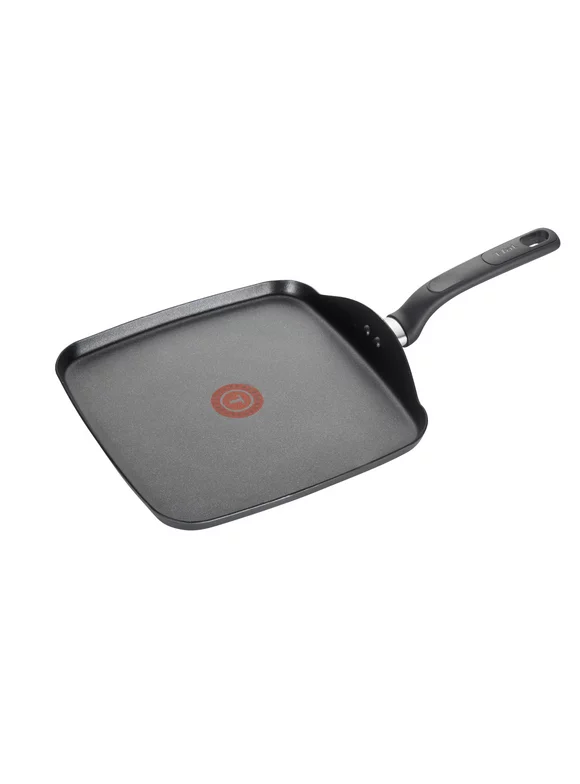 T-fal Easy Care Nonstick Cookware, Griddle, 11 inch, Grey