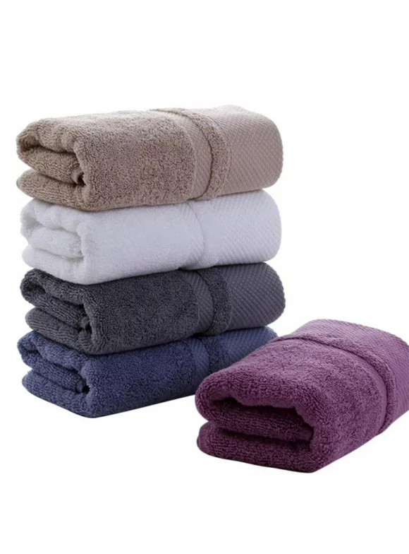 Ultra Soft Cotton Bath Towels Large Thick Absorbent Bathroom Shower Hand Towel