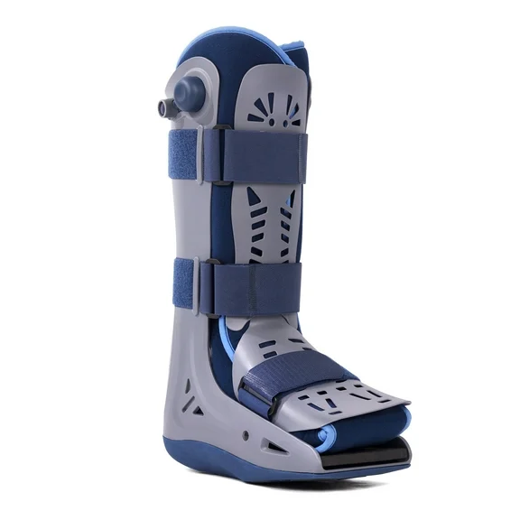 VELPEAU Air CAM Orthopedic Walking Boot for Broken Foot - Dual Independent Inflatable (Tall Version)