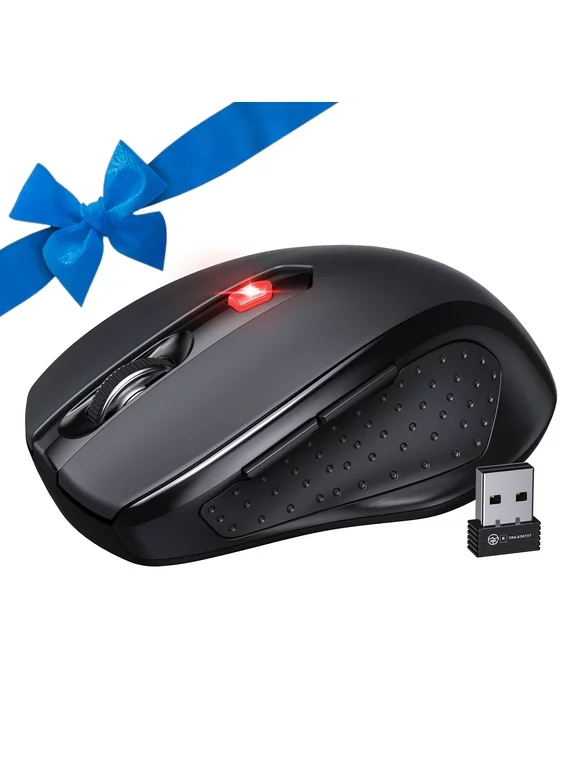 VicTsing 2.4G Wireless Portable Mobile Mouse with USB Receiver Valentine's Day