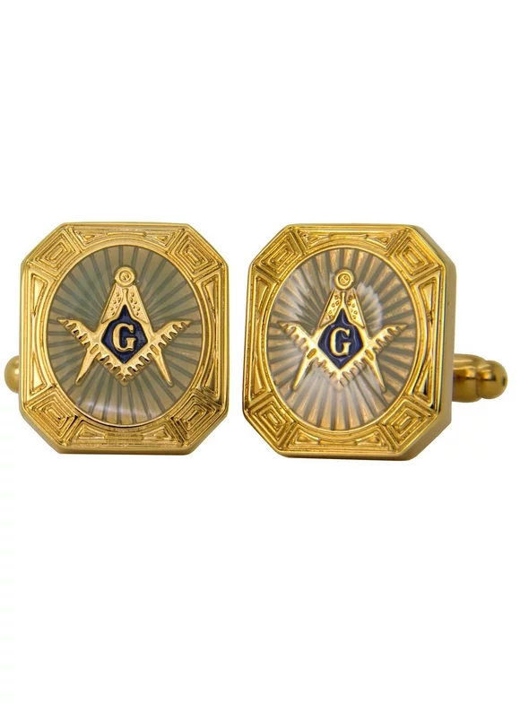 Vittorio Vico Masonic Cufflinks (CL39xx Series) by Classy Cufflinks