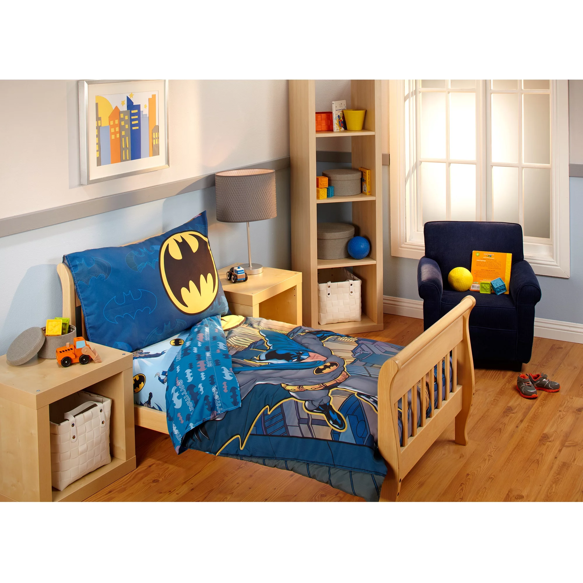 Batman 4 Piece Toddler Bedding Set by Warner Bros