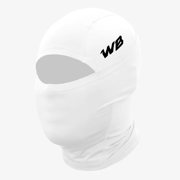 We Ball Sports Adult Ski Mask, Hyperwarm Hood Balaclava | Full Face, Lightweight, Windproof & Moisture Wicking (White)