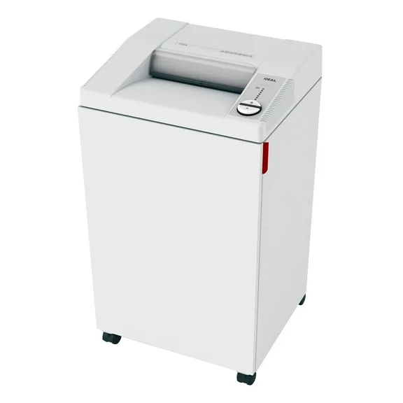 ideal 3104 Cross-Cut Commercial Office Paper Shredder, Staples/Paper Clips/Credit Card, P-5 Security
