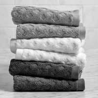 Better Homes & Gardens Thick and Plush Textured 6 PC Washcloth Collection