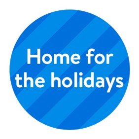 Home for the holidays